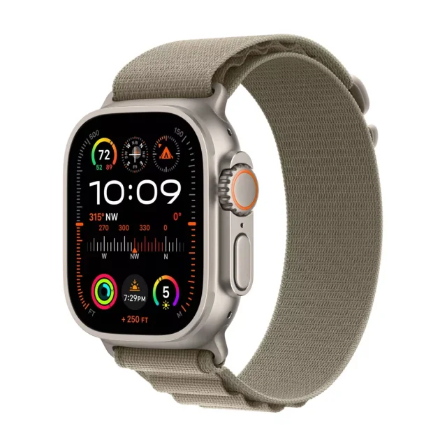 ساعت هوشمند اپل سری اولترا 2 سایز 49 Apple Watch Ultra 2 Orange Ocean 49mm در بروزکالا