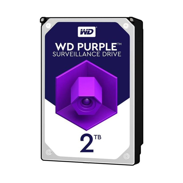 هارد دیسک اینترنال وسترن دیجیتال مدل Western Digital PURPELE  ظرفیت 2 ترابایت در بروزکالا