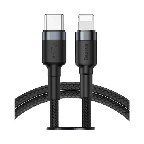 کابل شارژ باسئوس مدل (Baseus Simple Wisdom Data Cable Kit Type-C to iP PD 20W (2PCS/Set در بروزکالا