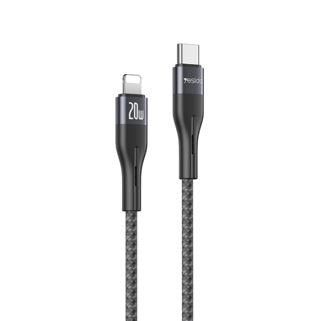 کابل شارژ باسئوس مدل BASEUS Lightning To Type-C Cable CATLKLF-G1 20W 1m در بروزکالا