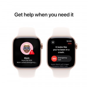 ساعت هوشمند اپل سری 10 مدل Apple Watch Series 10 Aluminum Jet Black 42mm در بروزکالا