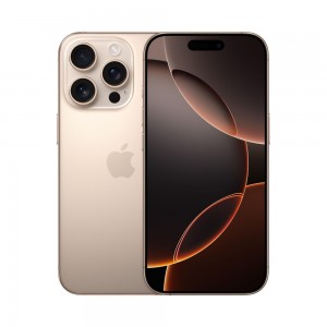 گوشی موبایل اپل مدل Apple Iphone 16 Pro Desert Titanium ظرفیت 128 گیگابایت در بروزکالا