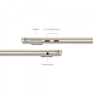 لپ تاپ 13.6 اینچ اپل مدل Apple MACBOOK Air M3 MC8J4 در بروز کالا