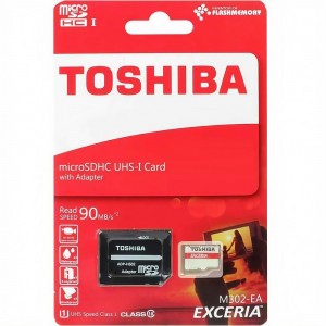 کارت حافظه‌ microSDXC توشیبا مدل Toshiba Exceria M302-EA کلاس 10 استاندارد UHS-I سرعت 90MBps ظرفیت 16 گیگابایت در  بروزکالا