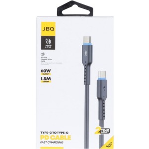 کابل شارژ Type-C به Type-C جی بی کیو مدل JBQ PCA-24 طول 1 متر در بروزکالا