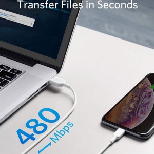 کابل شارژ USB به Type-C انکر مدل  Anker 322 A81H5H21 طول 0.9 متر در  بروزکالا