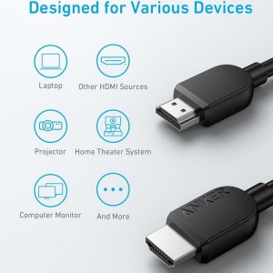 کابل HDMI جی بی کیو مدل JBQ HD-4K طول 5 متر در بروزکالا
