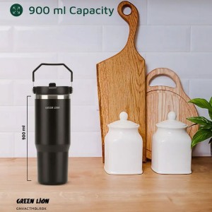 ماگ گرین لاین مدل Xiaomi Straw Mug MJXGB01RM در بروزکالا