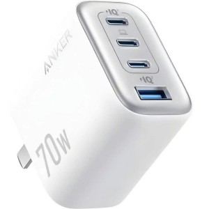 شارژر دیواری انکر مدل Anker Zolo Charger 70W A121CP11 در برزوکالا