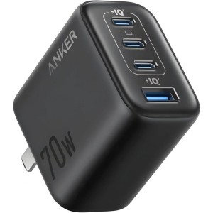 شارژر دیواری انکر مدل Anker Zolo Charger 70W A121CP11 در برزوکالا