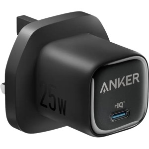 شارژر دیواری انکر مدل Anker Compact Charger 25W A2656K21 در برزوکالا