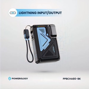پاوربانک پاورولوژی مدل Powerology Solar Powerbank PPBDS05 Sante  ظرفیت 10000 میلی آمپر ساعت در بروزکالا
