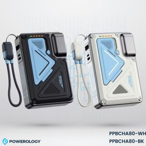 پاوربانک پاورولوژی مدل Powerology Solar Powerbank PPBDS05 Sante  ظرفیت 10000 میلی آمپر ساعت در بروزکالا