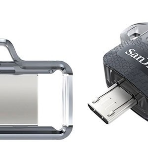 فلش مموری سن دیسک مدل Ultra Dual Drive M3.0 ظرفیت 64 گیگابایت
