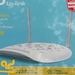 مودم روتر ADSL2 Plus بی‌سیم N300 تی پی-لینک مدل TD-W8961N_V1