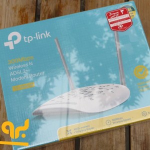 مودم روتر ADSL2 Plus بی‌سیم N300 تی پی-لینک مدل TD-W8961N_V1