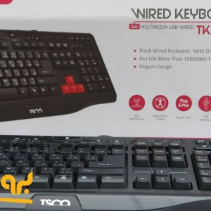 کیبورد تسکو مدل TK 8018 با حروف فارسی