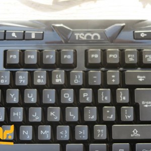 کیبورد تسکو مدل TK 8120N با حروف فارسی