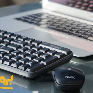 کیبورد و ماوس بی سیم بیاند مدل BMK-2260RF با حروف فارسی