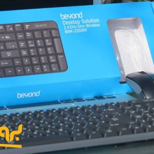 کیبورد و ماوس بی سیم بیاند مدل BMK-2260RF با حروف فارسی