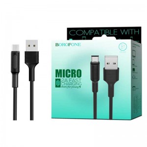 کابل تبدیل USB به لایتنینگ بروفون مدل BX1 طول 1 متر