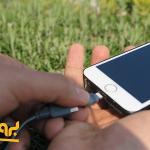 کابل تبدیل USB به microUSB / لایتنینگ سونی مدل CP-ABLP150 طول 1.5 متر