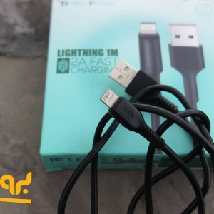 کابل تبدیل USB به لایتنینگ بروفون مدل BX1 طول 1 متر در بروزکالا