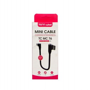 کابل تبدیل USB به USB-C تسکو مدل TC MC76 طول0.2 متر
