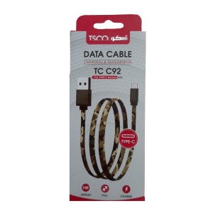 کابل تبدیل USB به USB-C تسکو مدل TC C92 طول 1 متر