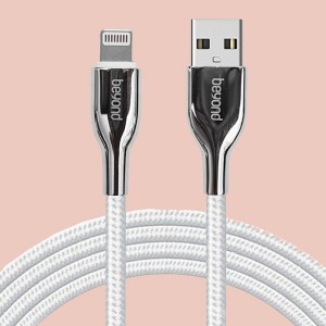 کابل تبدیل USB به لایتنینگ بیاند مدل BA-566 طول 1 متر