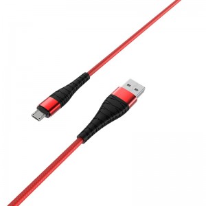 کابل تبدیل USB به microUSB بروفون مدل BX32 طول 1 متر