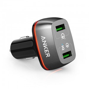 شارژر فندکی انکر مدل ANKER A2224 به همراه تکنولوژی شارژ سریع در بروزکالا