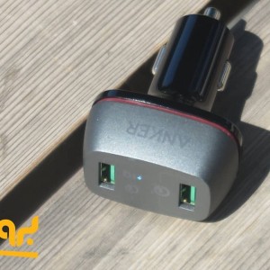 شارژر فندکی انکر مدل A2224 به همراه تکنولوژی شارژ سریع