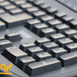کیبورد و ماوس با سیم بیاند مدل BMK-6145 با حروف فارسی