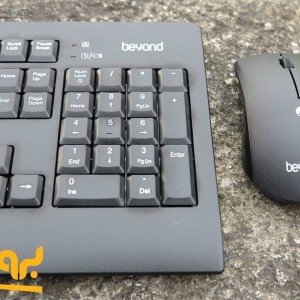 کیبورد و ماوس بی سیم بیاند مدل BMK-4550RF با حروف فارسی