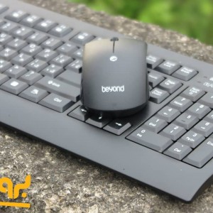 کیبورد و ماوس بی سیم بیاند مدل BMK-4550RF با حروف فارسی