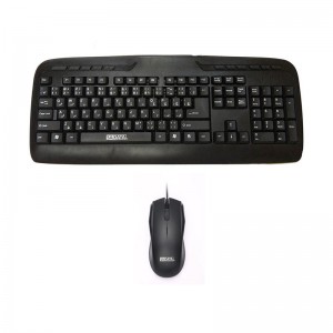 کیبورد و ماوس سادیتا مدل SKM-1554 با حروف فارسی