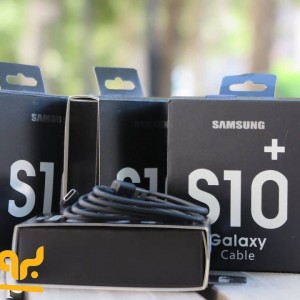 کابل تبدیل USB به USB-C مدل+ Galaxy S10 طول 1 متر