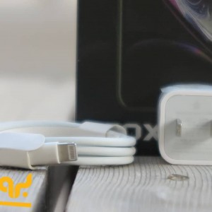 شارژر دیواری فاکسکان مدل MD814CH/A به همراه کابل تبدیل لایتنینگ
