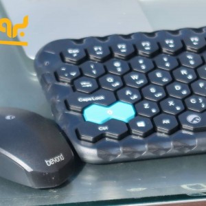کیبورد و ماوس بی سیم بیاند مدل BMK-8300RF با حروف فارسی در بروزکالا