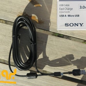 کابل USB به MicroUSB سونی مدل CP-AB300 طول 3 متر در بروزکالا