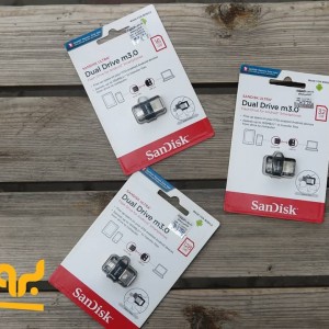 فلش مموری سن دیسک مدل Ultra Dual Drive M3.0 ظرفیت 128 گیگابایت در بروزکالا