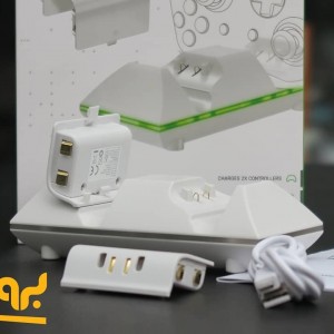 پایه شارژ دسته بازی Xbox One S اسپارک فاکس مدل Dual Controller Charger