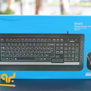 کیبورد و ماوس باسیم بیاند مدل BMK-6141 با حروف فارسی در بروزکالا
