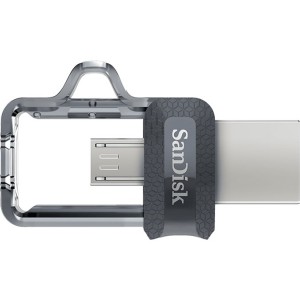 فلش مموری سن دیسک مدل Ultra Dual Drive M3.0 ظرفیت 16 گیگابایت