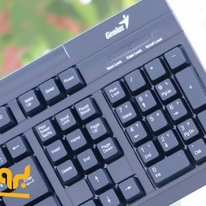 کیبورد جنیوس مدل KB-125 همراه با حروف فارسی
