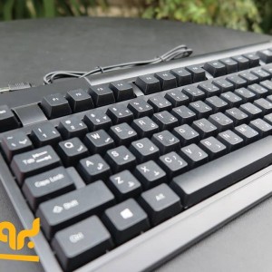 کیبورد جنیوس مدل KB-125 همراه با حروف فارسی