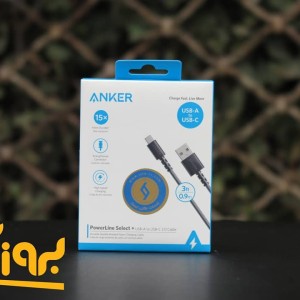 کابل تبدیل USB به USB-C انکر مدل A8022 طول 90 سانتی متر در بروزکالا