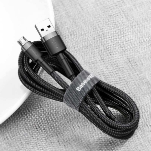 کابل USB به microUSB باسئوس مدل Baseus Cafule طول ۱ متر