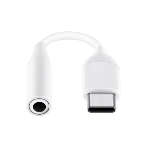 کابل تبدیل USB-C به جک 3.5 میلی متری سامسونگ مدل SAMSUNG EE-UC10JUWEGUS طول 19 سانتی متر